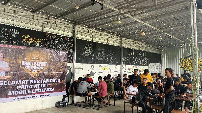 Ratusan atlet e-sport Pekalongan mengikuti Gemoy E-Sport Championship yang digelar GN 08. (istimewa)