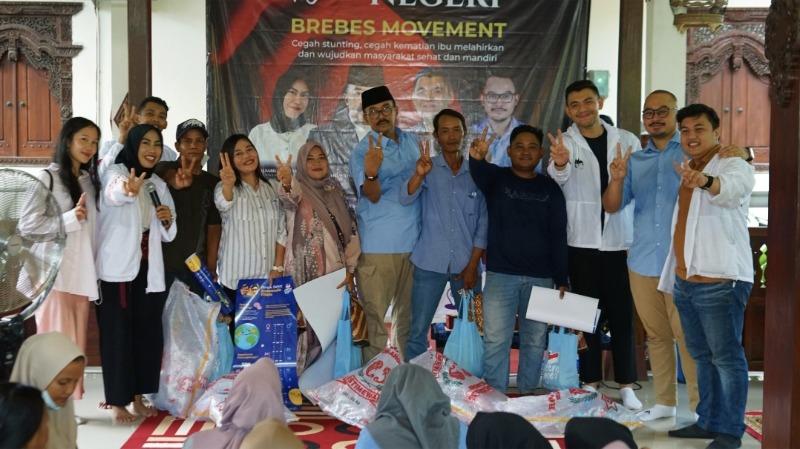 Penukaran 1 kg sampah jadi sembako oleh masyarakat kepada Penerus Negeri JawaTengah. (istimewa)
