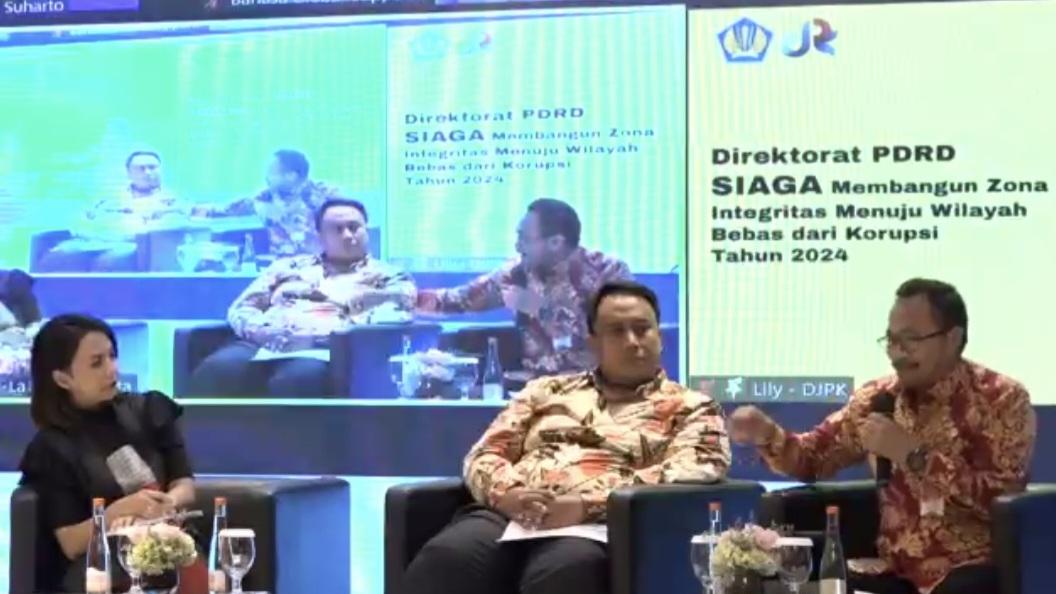 Sejumlah narasumber berbicara dalam seminar yang digelar Kemenhub. (istimewa)