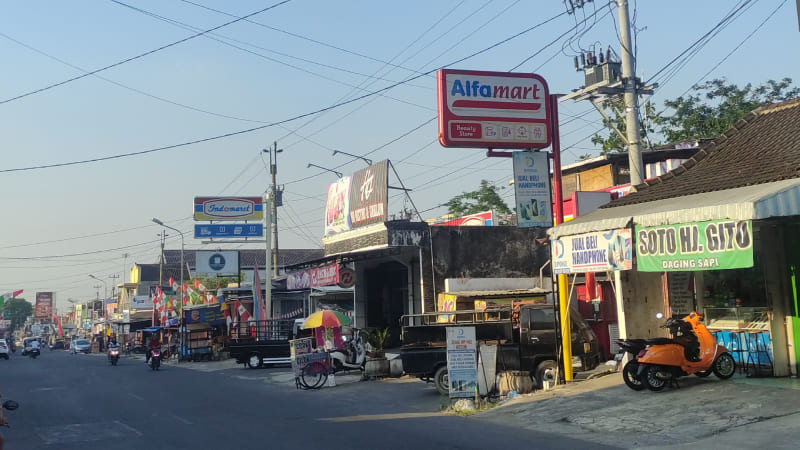 berita boyolali pasar karanggede lahan parkir