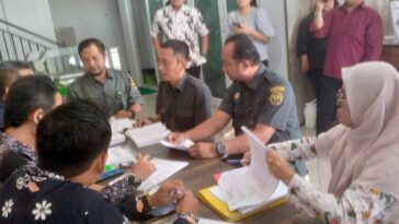 Pihak PN Semarang sedang mengeksekusi kasus sengketa lahan PT Mutiara Arteri. (istimewa)